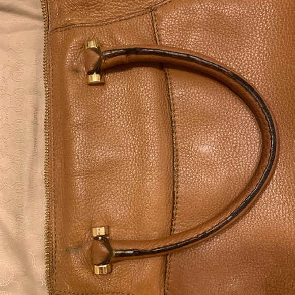 Michael Kors Large Pebbled Leather Shoulder Bag - Picture 7 of 16